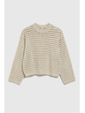 Moodo Krémes lyukacsos pulóver