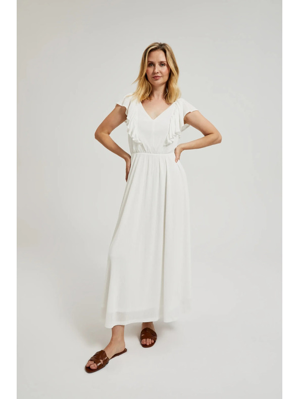 Moodo Hosszú ruha fodrokkal