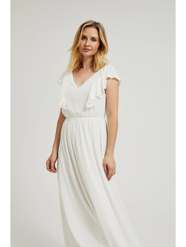 Moodo Hosszú ruha fodrokkal