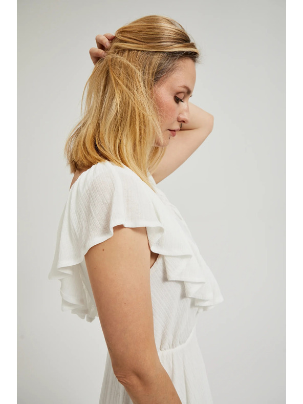 Moodo Hosszú ruha fodrokkal