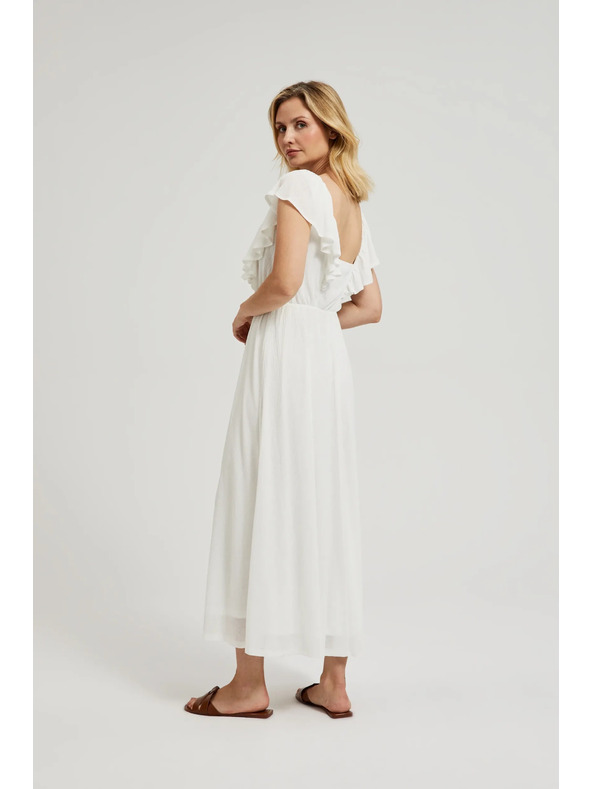 Moodo Hosszú ruha fodrokkal