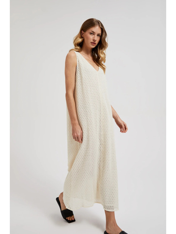 Moodo Krémes pamut ruha