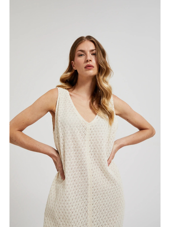 Moodo Krémes pamut ruha