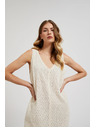 Moodo Krémes pamut ruha
