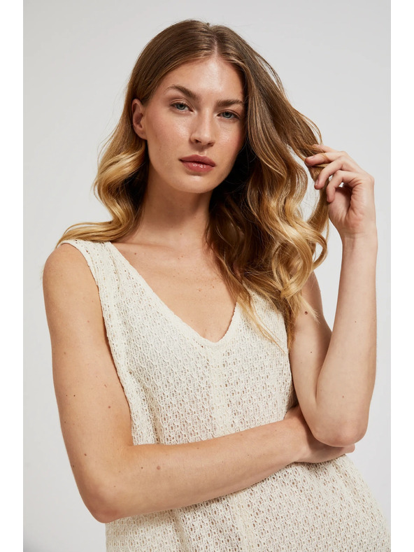 Moodo Krémes pamut ruha