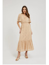 Moodo Krémes csipke maxi ruha