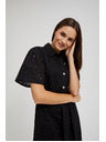 Moodo Fekete széles ujjú ingruha