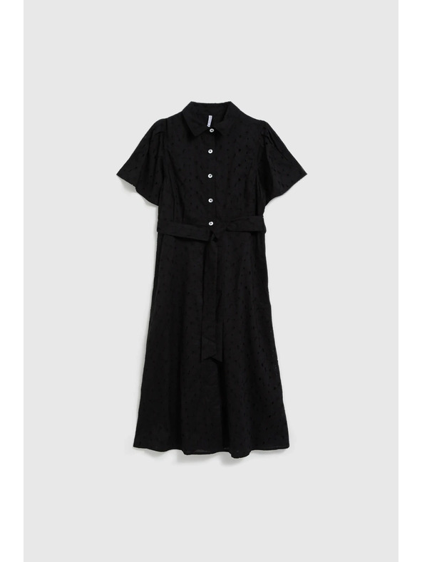 Moodo Fekete széles ujjú ingruha