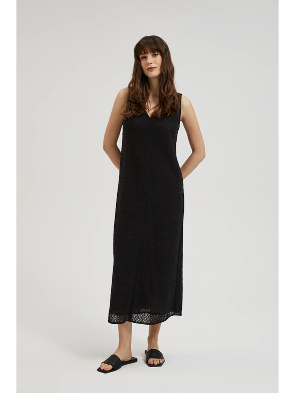 Moodo Fekete pántos ruha