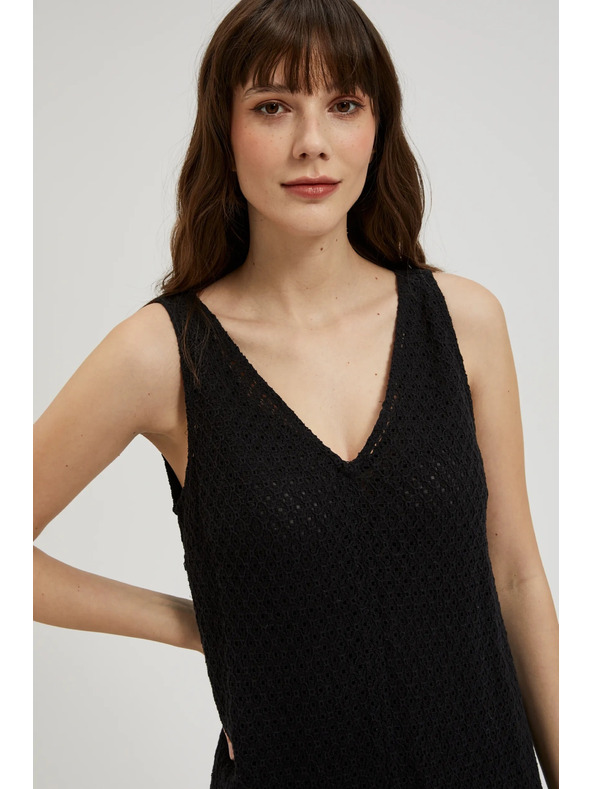 Moodo Fekete pántos ruha