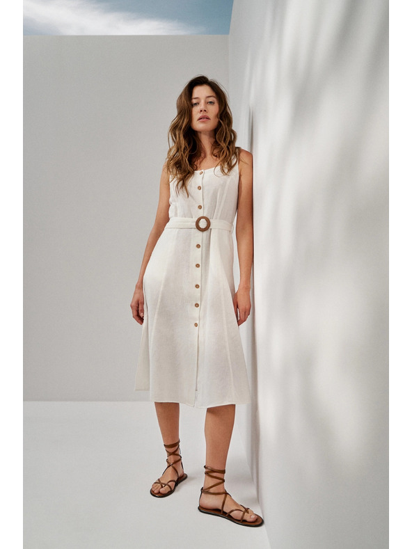 Moodo Fehér pántos ruha