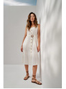 Moodo Fehér pántos ruha