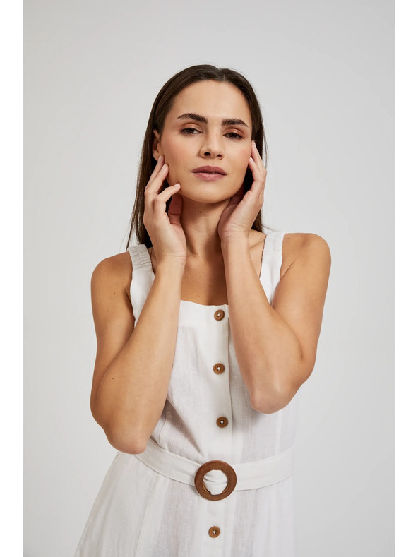 Moodo Fehér pántos ruha