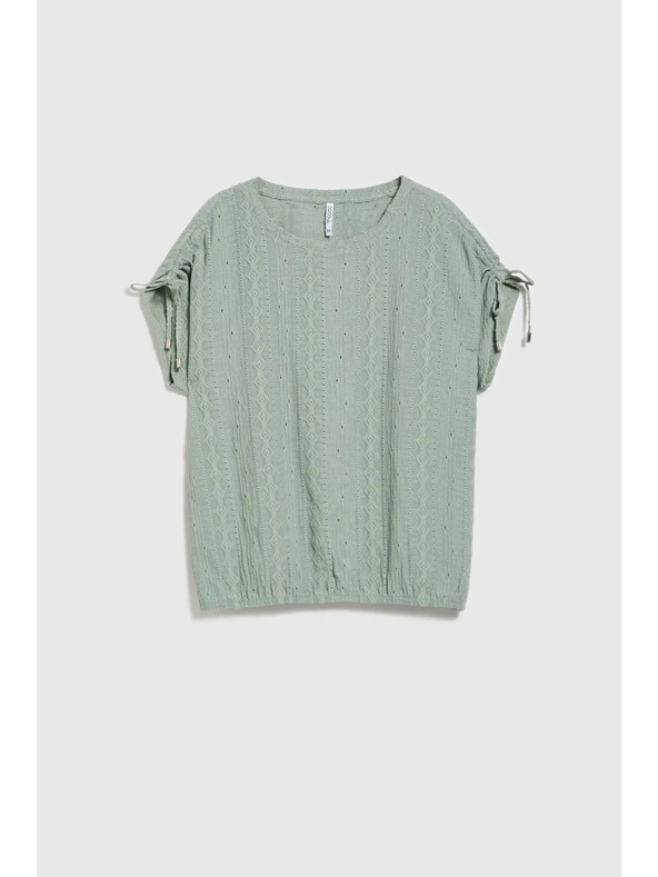 Moodo Olívzöld felső megkötővel