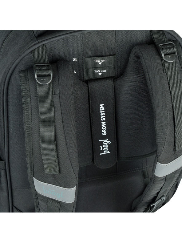 BAAGL  BAAGL Iskolai hátizsák Skate max Darkness