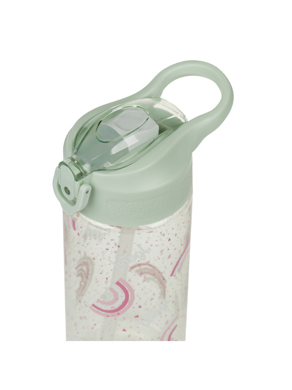 BAAGL  BAAGL Szivárvány Tritán ivópalack szívószállal 500 ml