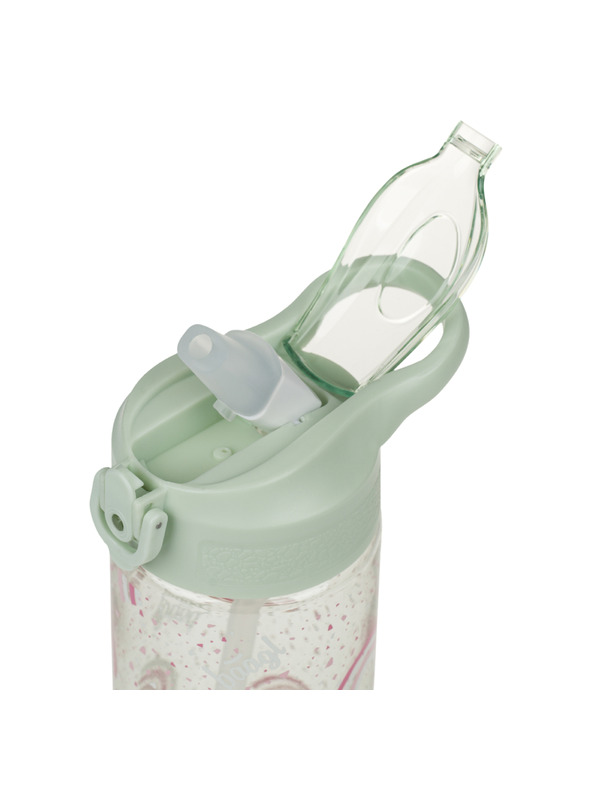 BAAGL  BAAGL Szivárvány Tritán ivópalack szívószállal 500 ml