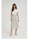 Moodo Szürke rakott szoknya