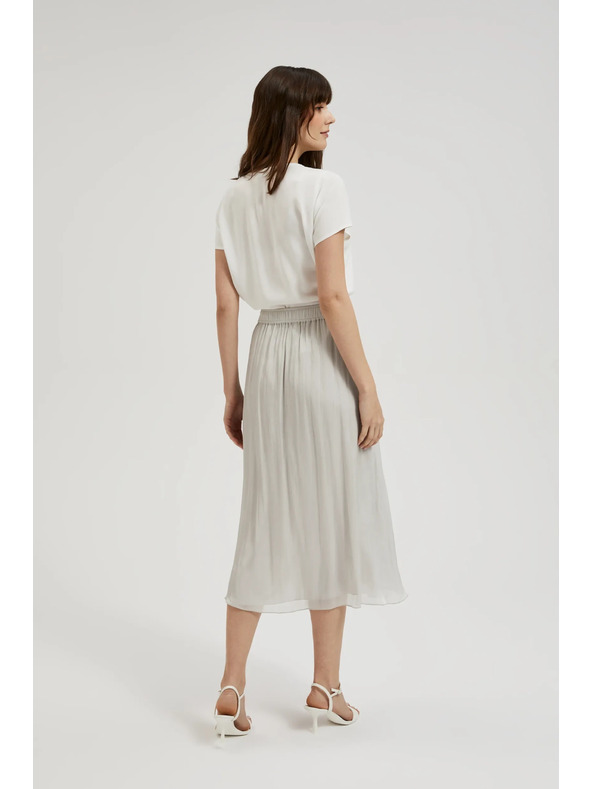 Moodo Szürke rakott szoknya