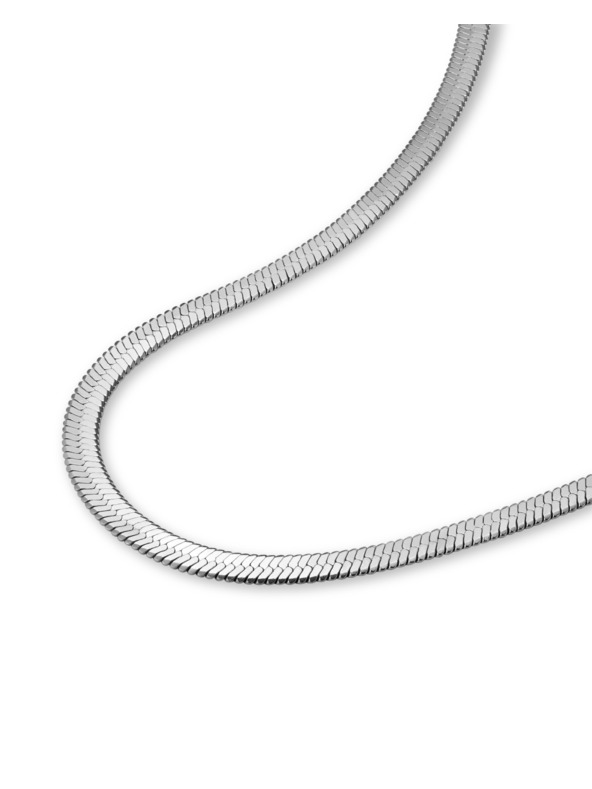 Rosefield Rosefield ezüst színű nyaklánc Snake JNFSS-J528