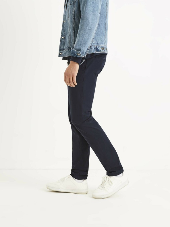 Celio Sötétkék férfi nadrág Celio