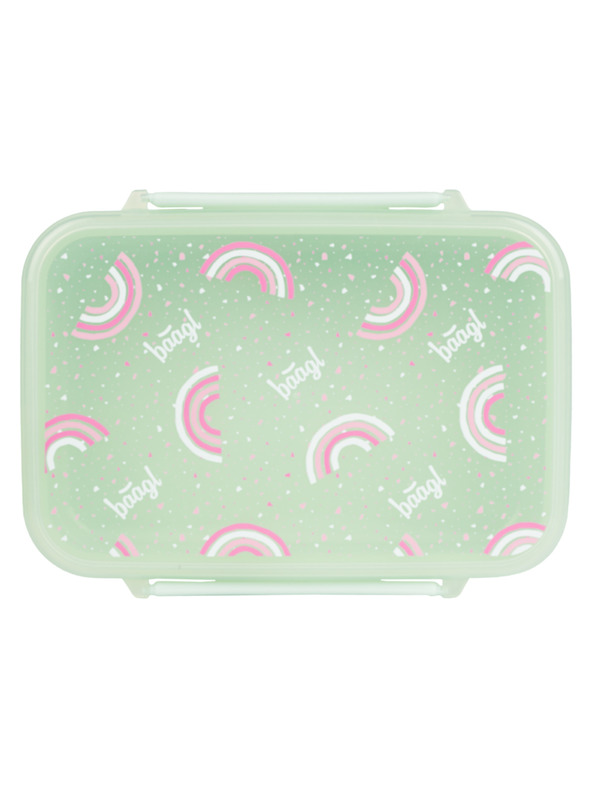 BAAGL  BAAGL Uzsonnás doboz rekeszekkel Szivárvány