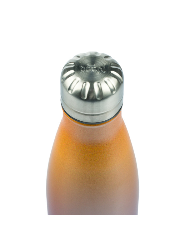 BAAGL  BAAGL Fémes tetős termosz Gradient sárga-lila, 500 ml