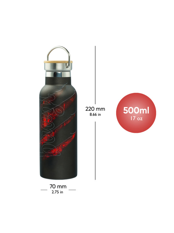 BAAGL  BAAGL Bambusztetős termosz Láva, 500 ml