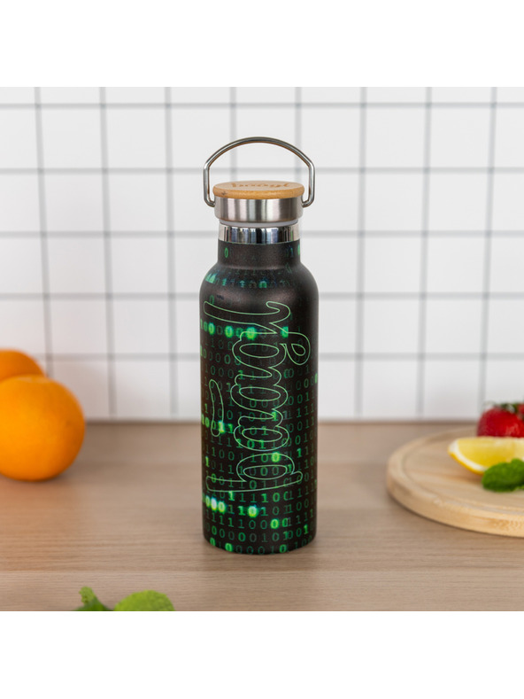 BAAGL  BAAGL Bambusztetős termosz Numbers, 500 ml