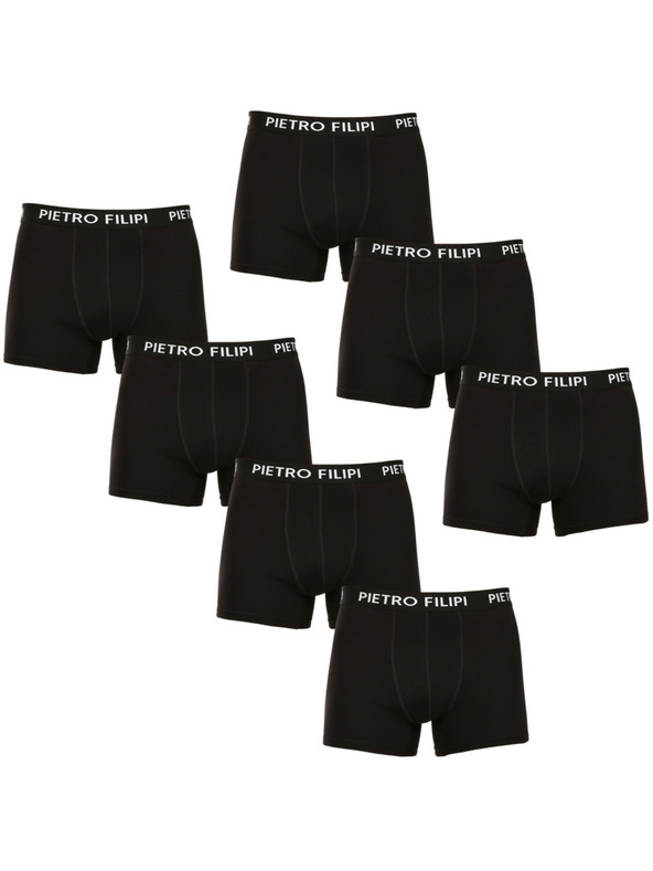 Pietro Filipi Hét darabos csomag - férfi boxeralsó Pietro Filipi fekete