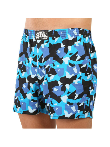 Styx Férfi boxeralsó Styx prémium art klasszikus gumi szögletes terepmintás