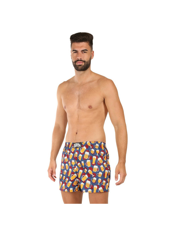 Styx Férfi boxeralsó Styx prémium art klasszikus gumi sör