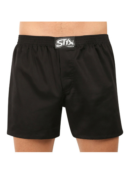 Styx Férfi boxeralsó Styx prémium art klasszikus gumi fekete