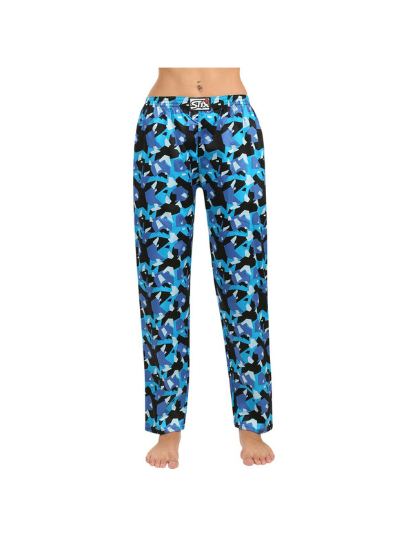 Styx Női hálónadrág Styx szögletes terepmintás