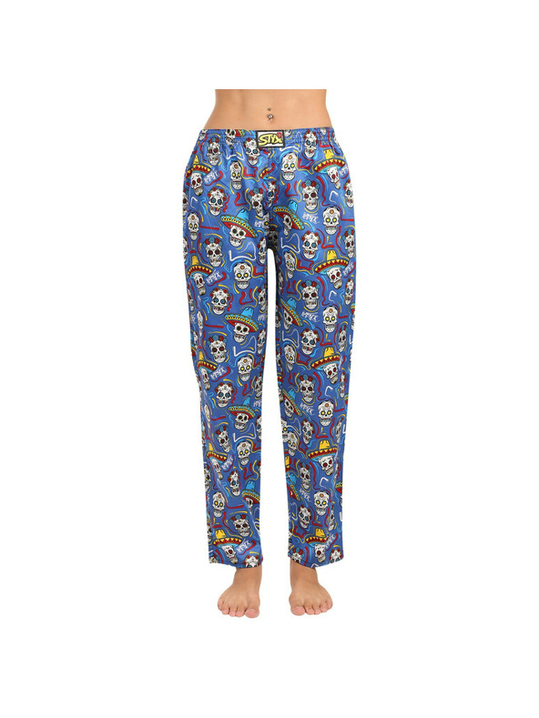 Styx Női hálónadrág Styx koponyák