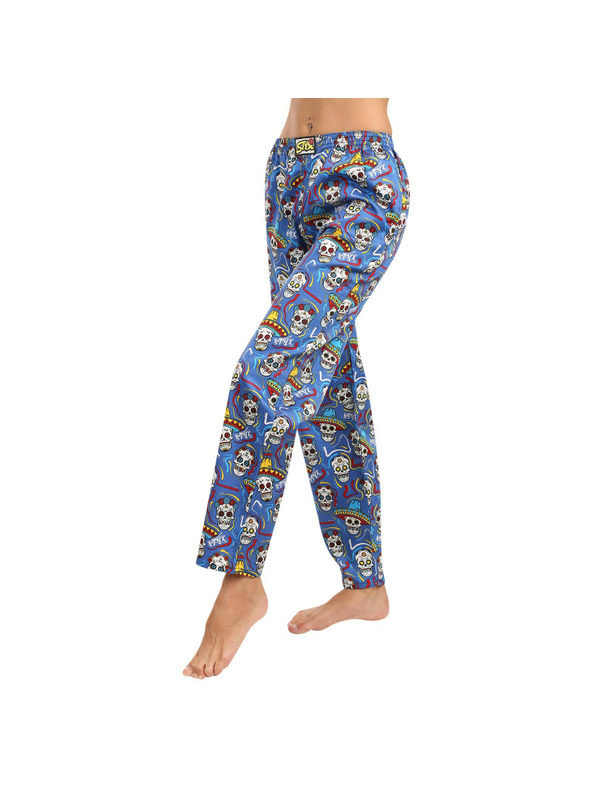 Styx Női hálónadrág Styx koponyák