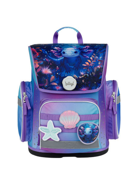 BAAGL  BAAGL Ergonomikus iskolai táska Axolotl