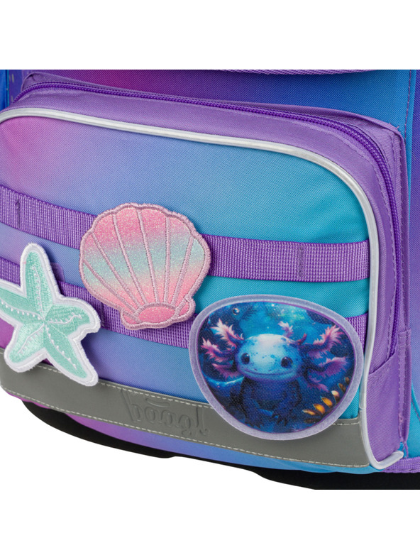 BAAGL  BAAGL Ergonomikus iskolai táska Axolotl