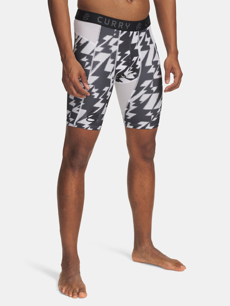 Under Armour Férfi rövidnadrágok Under Armour UA Curry HG Prtd Shorts-WHT