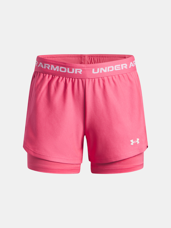 Under Armour Lány rövidnadrágok Under Armour UA Tech Play Up 2n1 Short-PNK