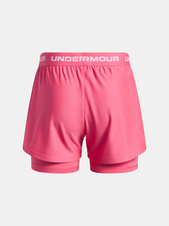 Under Armour Lány rövidnadrágok Under Armour UA Tech Play Up 2n1 Short-PNK