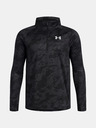 Under Armour Fiú póló Under Armour UA Tech 2.0 1/2 Zip-BLK