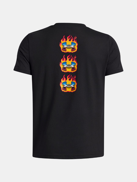 Under Armour Under Armour UA Flame WM SS-BLK fiú póló