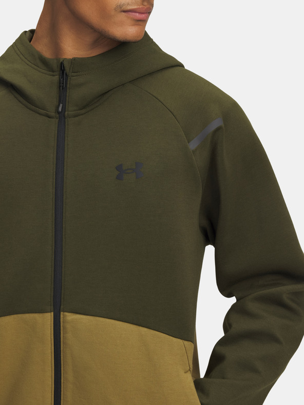 Under Armour Férfi felső Under Armour UA Unstoppable Flc FZ HD EU-GRN