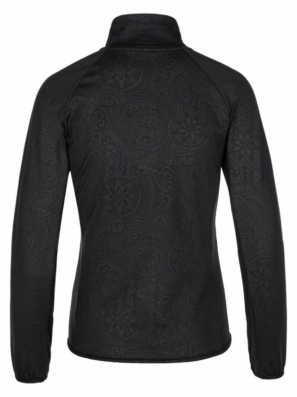 Kilpi Kilpi JUNIE-W női funkcionális kapucni nélküli pulóver Fekete