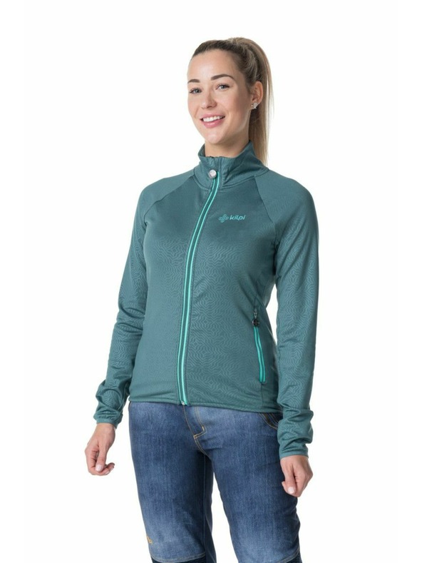 Kilpi Kilpi JUNIE-W női funkcionális kapucni nélküli pulóver Fekete