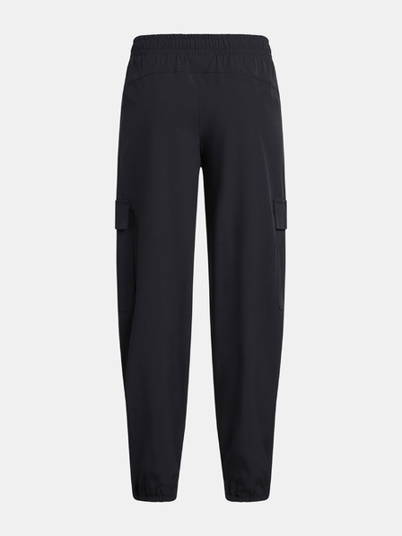 Under Armour Lányos sportnadrág Under Armour UA Rival Szövött Cargo Nadrág-FEKETE