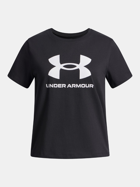 Under Armour Lányos póló Under Armour UA BIG LOGO SS-FEKETE