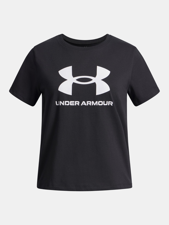Under Armour Lány póló Under Armour UA BIG LOGO SS-BLK