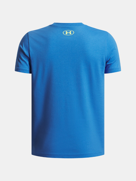 Under Armour Fiús póló Under Armour UA OVERLAY WM SS-KÉK